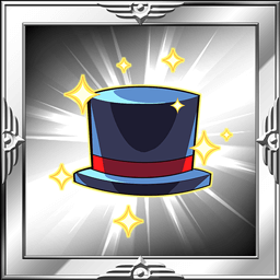 お祝いのシルクハット