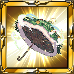 乙女のツリーパラソル