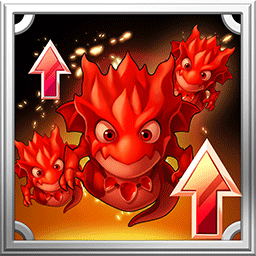 火ピース出現率アップ